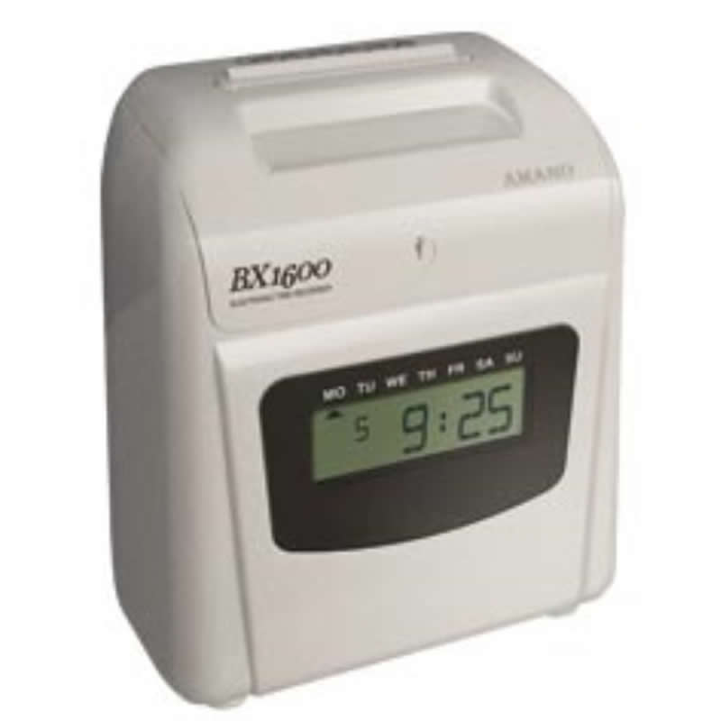 Amano BX1600 Time Recorder and Attendance Clocking Machine